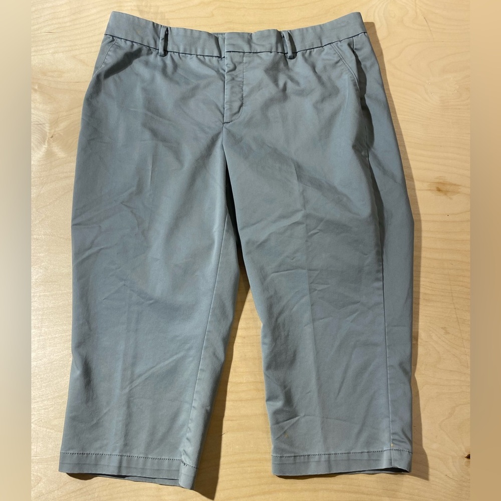 Dockers Gray Cropped Pants 16 (MZ)